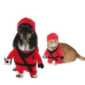 Vibrant Life Halloween Dog or Cat Costume Ninja Small 17-20 inches